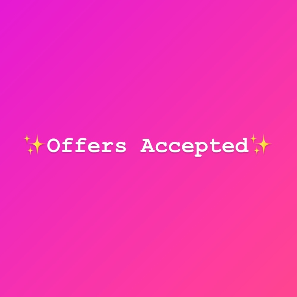 Make me an offer : )